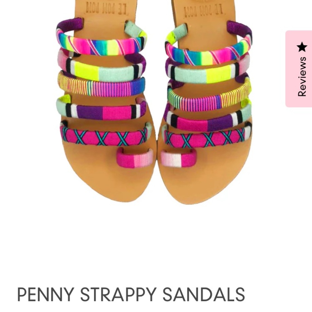 Colorful Strappy Sandals